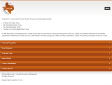 Tablet Screenshot of crockett.org